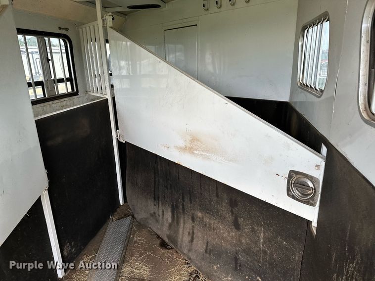 image for item OC9099 2002 Trails West  horse trailer