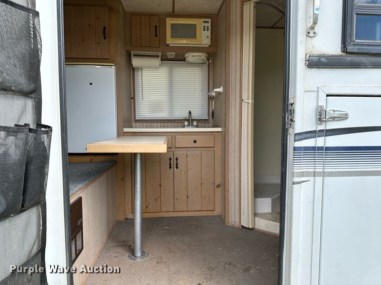 image for item OC9099 2002 Trails West  horse trailer