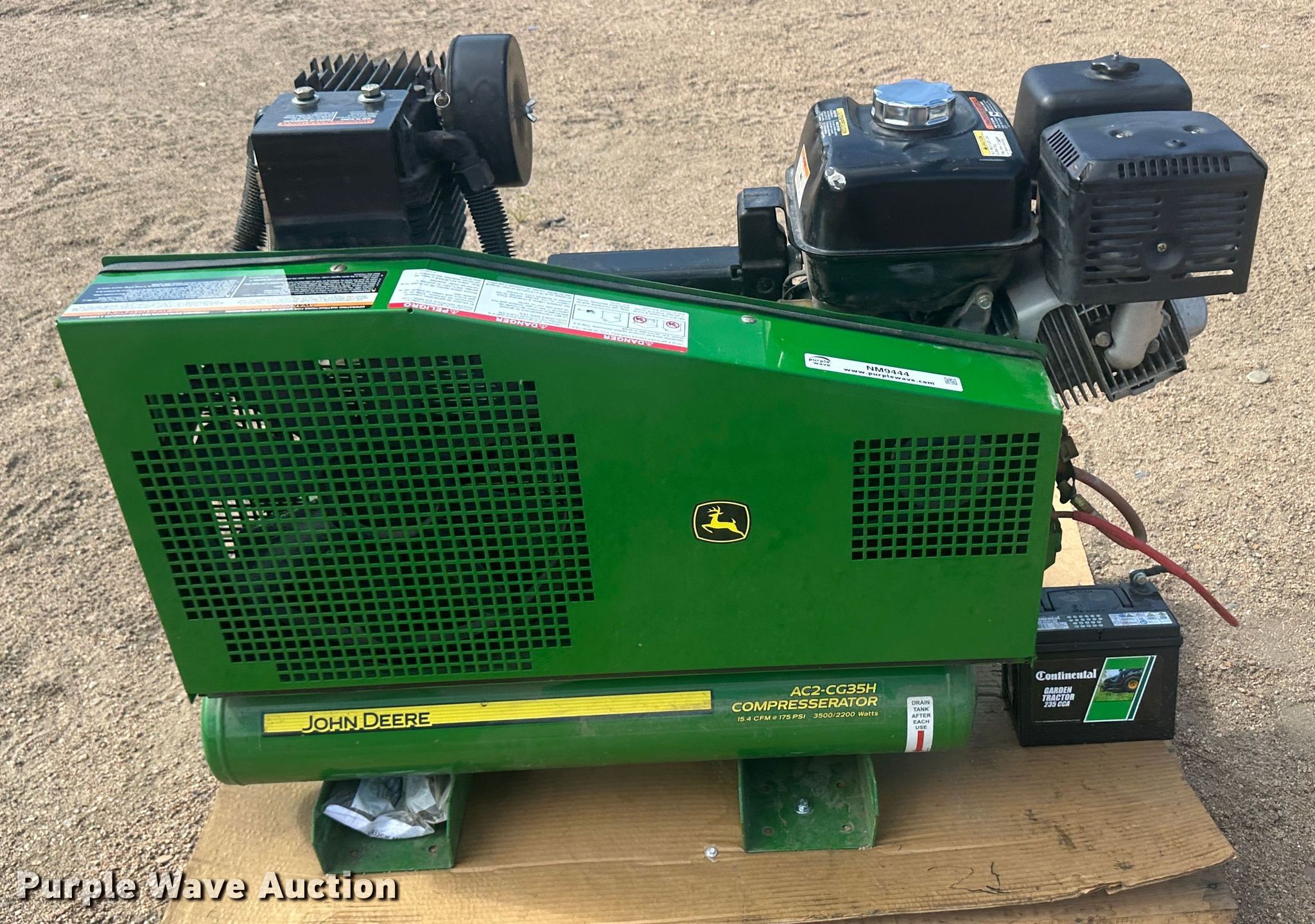 John Deere AC2-CG35H compresserator in Kinsley, KS | Item NM9444 sold ...