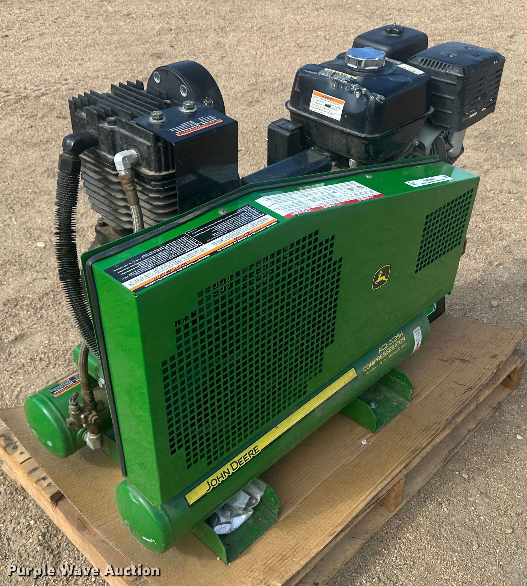 John Deere AC2-CG35H compresserator in Kinsley, KS | Item NM9444 sold ...