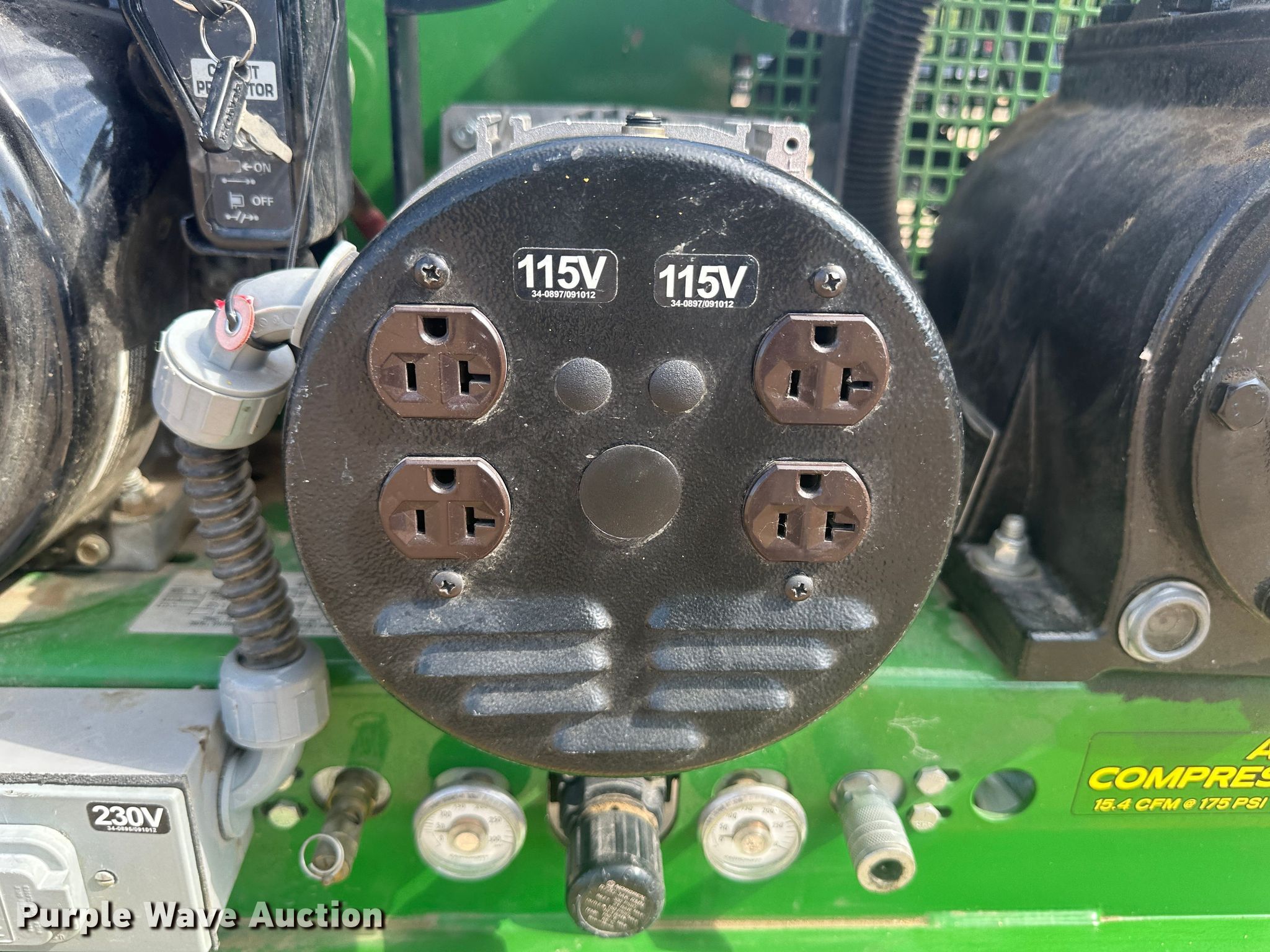 John Deere AC2-CG35H compresserator in Kinsley, KS | Item NM9444 sold ...
