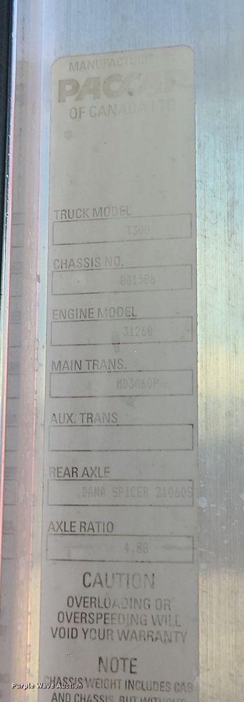 image for item BR9791 2001 Kenworth T300  delivery truck