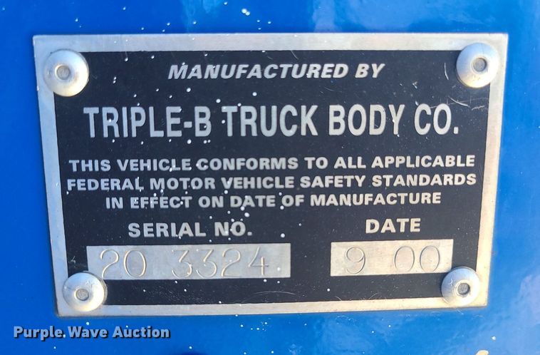 image for item BR9792 2001 Kenworth T300  delivery truck