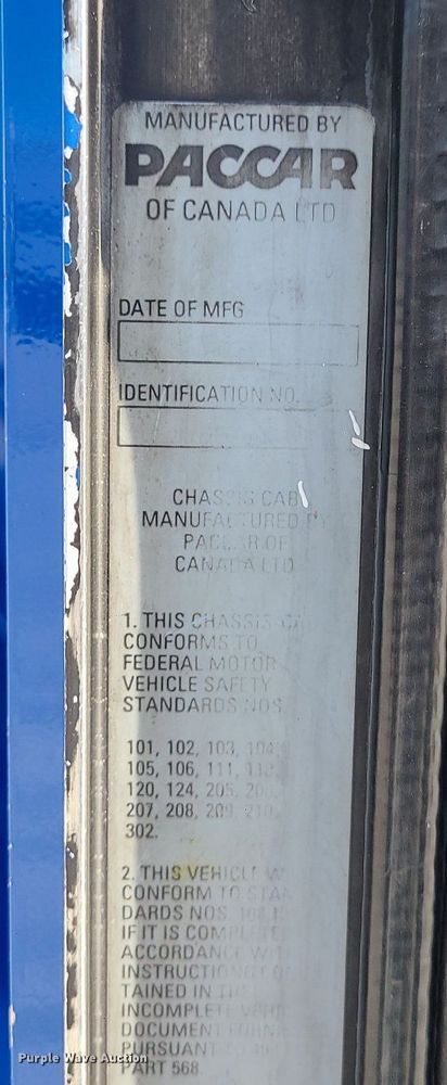 image for item BR9792 2001 Kenworth T300  delivery truck