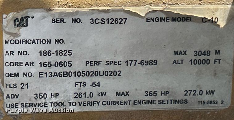 image for item DI7891 2000 Peterbilt 378  semi truck