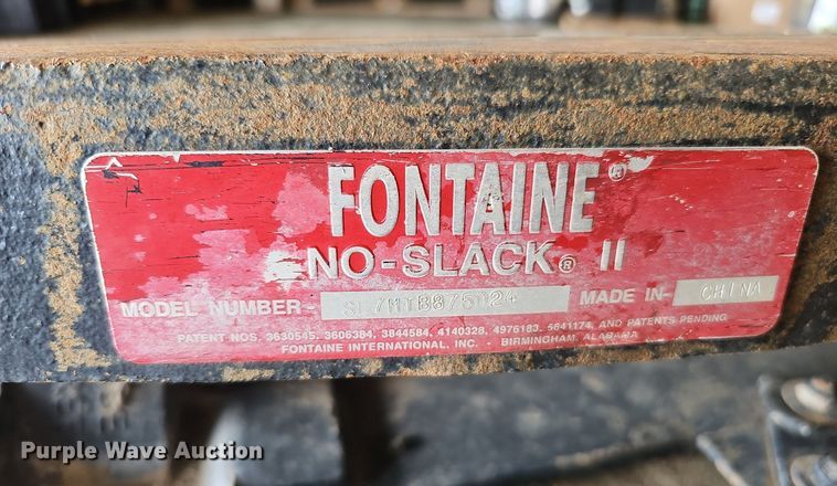 image for item DO2876 Fontaine No-Slack II SL7MTB875024  fifth wheel plate