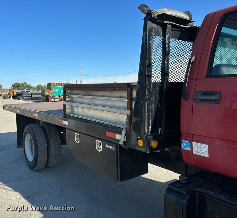 image for item DO5167 1996  Chevrolet Kodiak C6500  flatbed truck