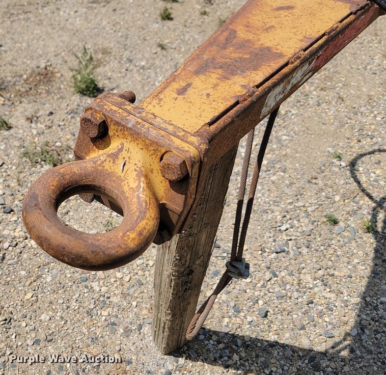 image for item DQ7481 1989 Clement  bottom dump trailer