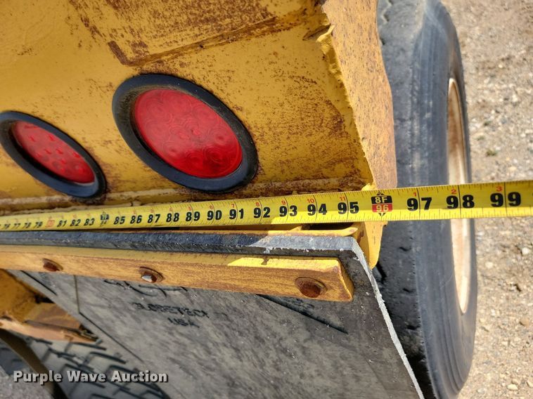 image for item DQ7481 1989 Clement  bottom dump trailer