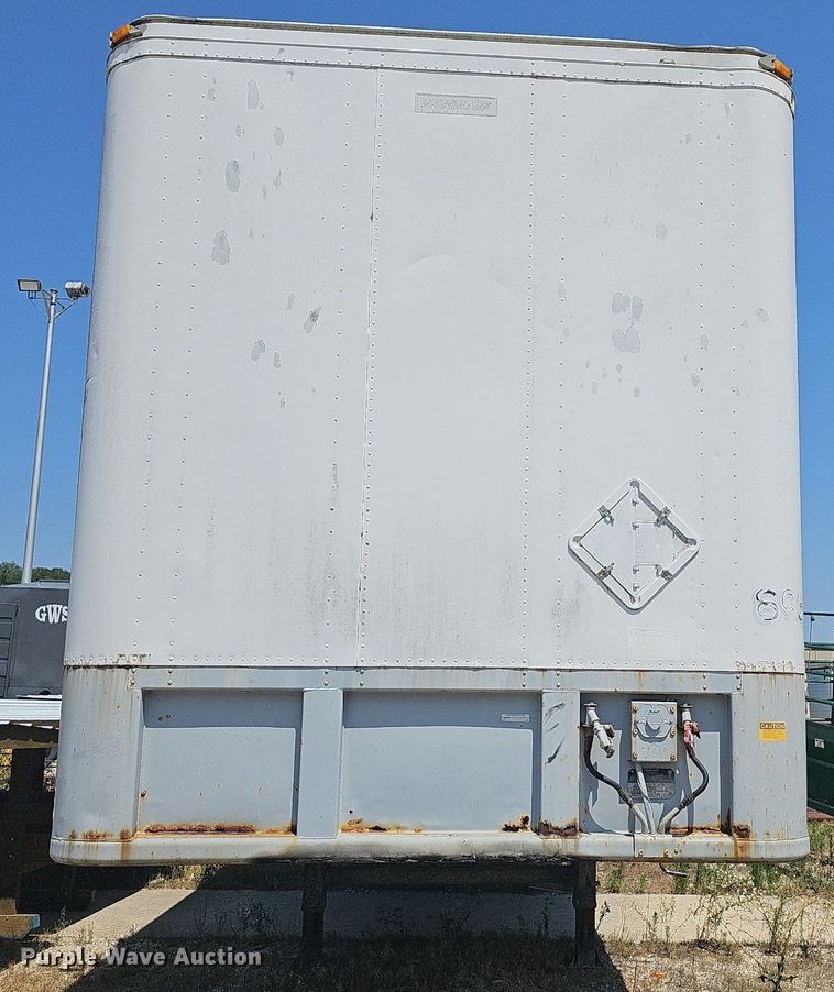 image for item DR3405 1999 Fruehauf  dry van trailer