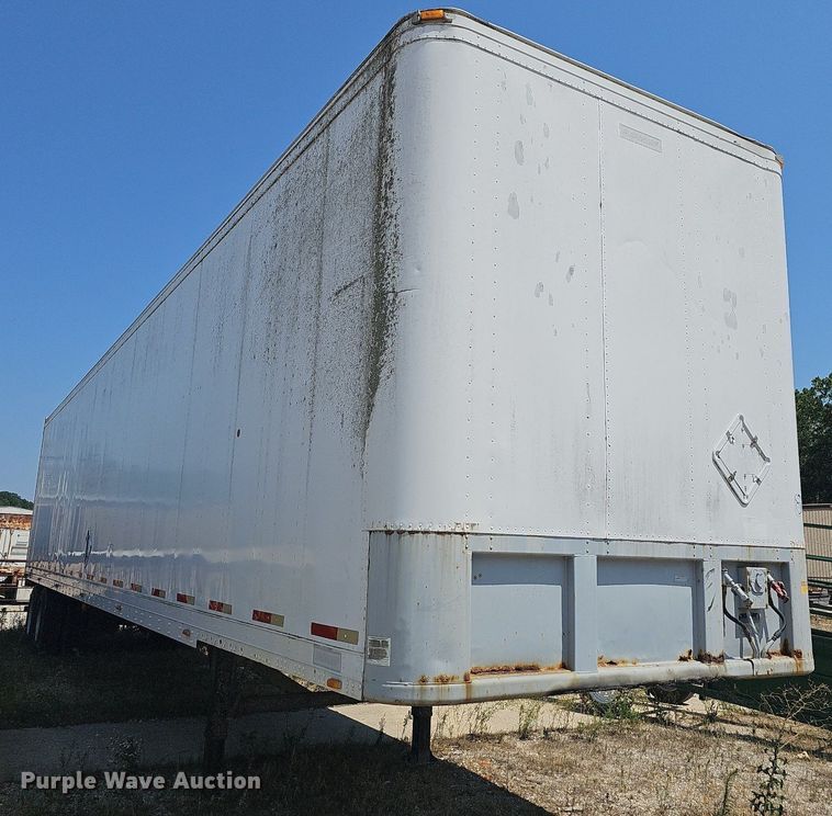 image for item DR3405 1999 Fruehauf  dry van trailer