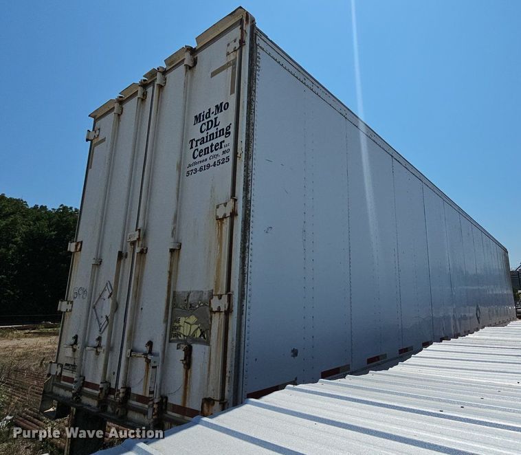 image for item DR3405 1999 Fruehauf  dry van trailer