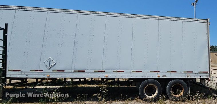 image for item DR3405 1999 Fruehauf  dry van trailer
