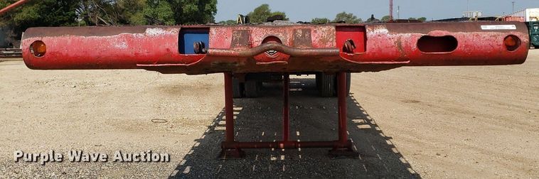 image for item IP9325 1980 Hobbs  oilfield trailer