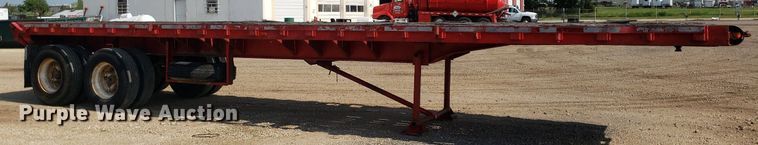 image for item IP9325 1980 Hobbs  oilfield trailer