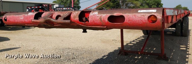 image for item IP9325 1980 Hobbs  oilfield trailer