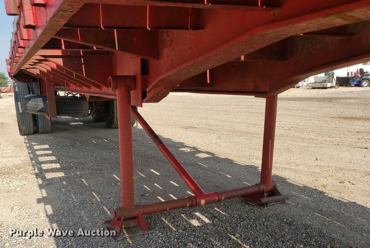 image for item IP9325 1980 Hobbs  oilfield trailer