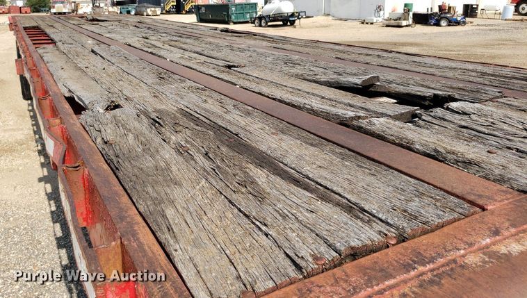 image for item IP9325 1980 Hobbs  oilfield trailer