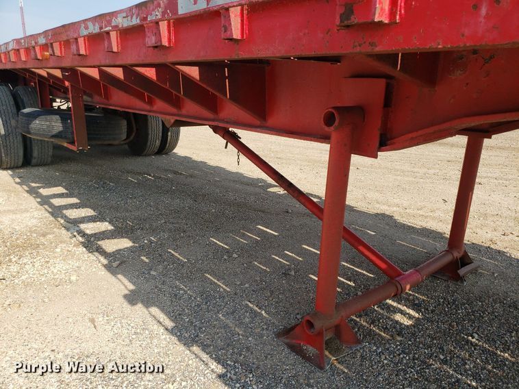 image for item IP9325 1980 Hobbs  oilfield trailer