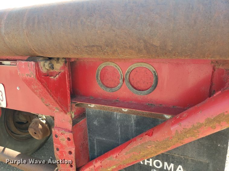 image for item IP9325 1980 Hobbs  oilfield trailer