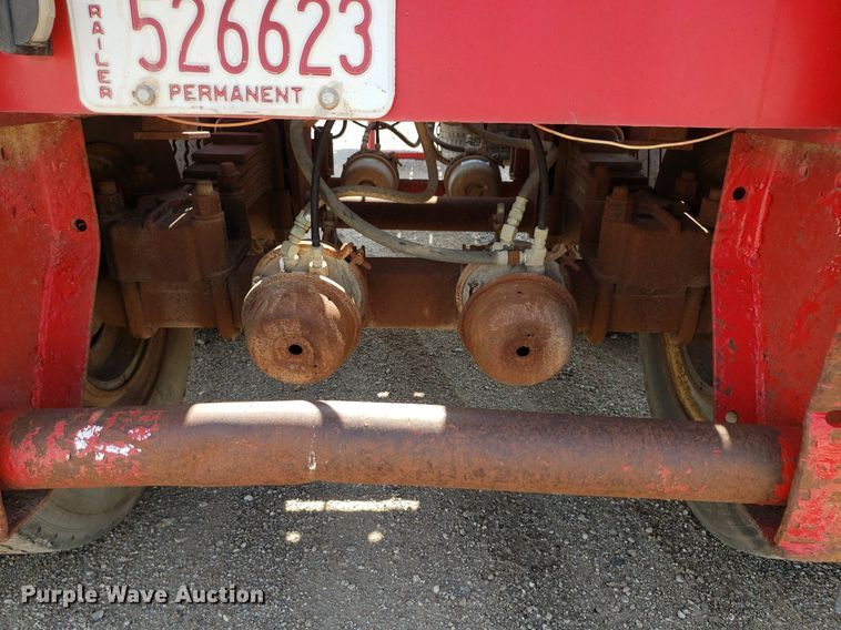 image for item IP9325 1980 Hobbs  oilfield trailer