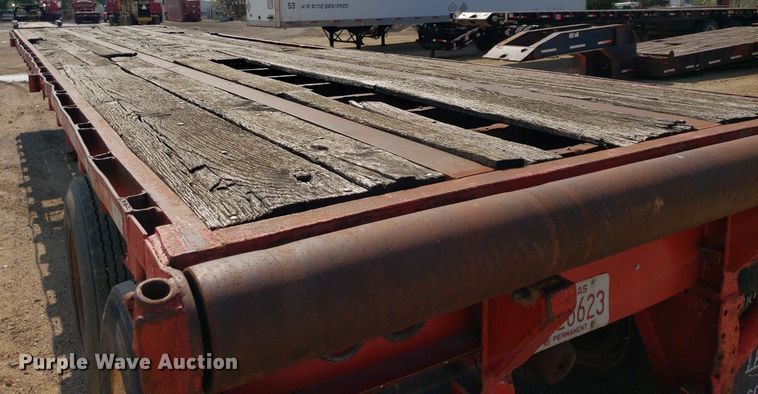 image for item IP9325 1980 Hobbs  oilfield trailer