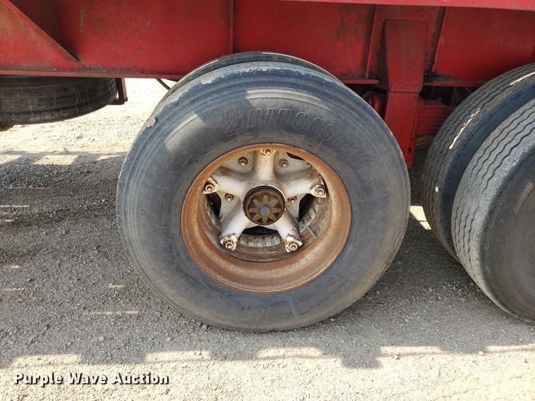 image for item IP9325 1980 Hobbs  oilfield trailer