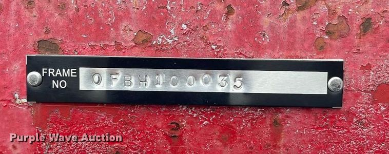 image for item IP9325 1980 Hobbs  oilfield trailer