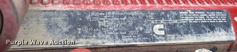 image for item JW9155 2013 Peterbilt 367  flatbed truck