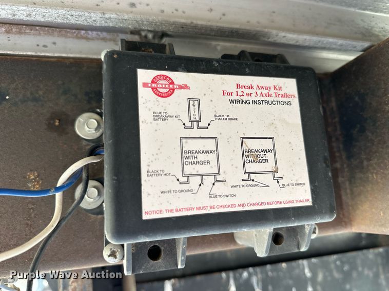 image for item KL9151 Enclosed cargo trailer