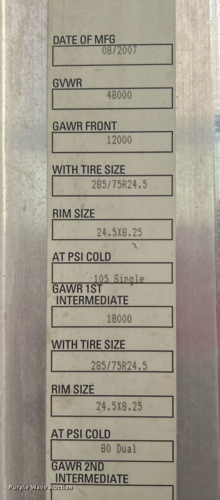 image for item KW9181 2008 Kenworth T660  semi truck