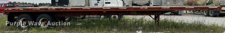 image for item LB9023 1972 Fontaine  flatbed trailer