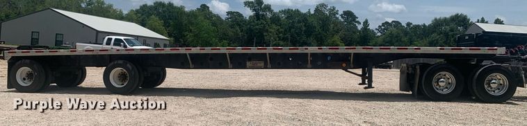 image for item LH9747 2001 Transcraft Eagle  flatbed trailer