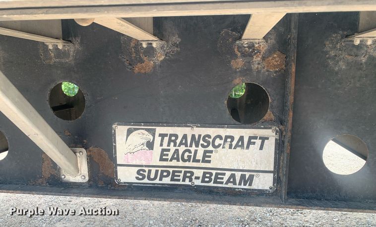 image for item LH9747 2001 Transcraft Eagle  flatbed trailer