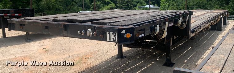 image for item LH9748 1990 Great Dane GPDWSAR-248  drop deck equipment trailer