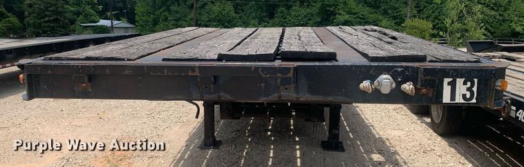 image for item LH9748 1990 Great Dane GPDWSAR-248  drop deck equipment trailer