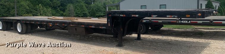 image for item LH9748 1990 Great Dane GPDWSAR-248  drop deck equipment trailer