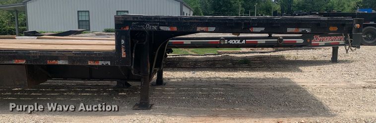 image for item LH9748 1990 Great Dane GPDWSAR-248  drop deck equipment trailer