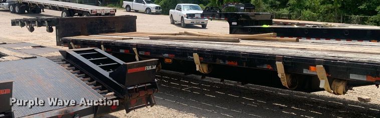 image for item LH9748 1990 Great Dane GPDWSAR-248  drop deck equipment trailer