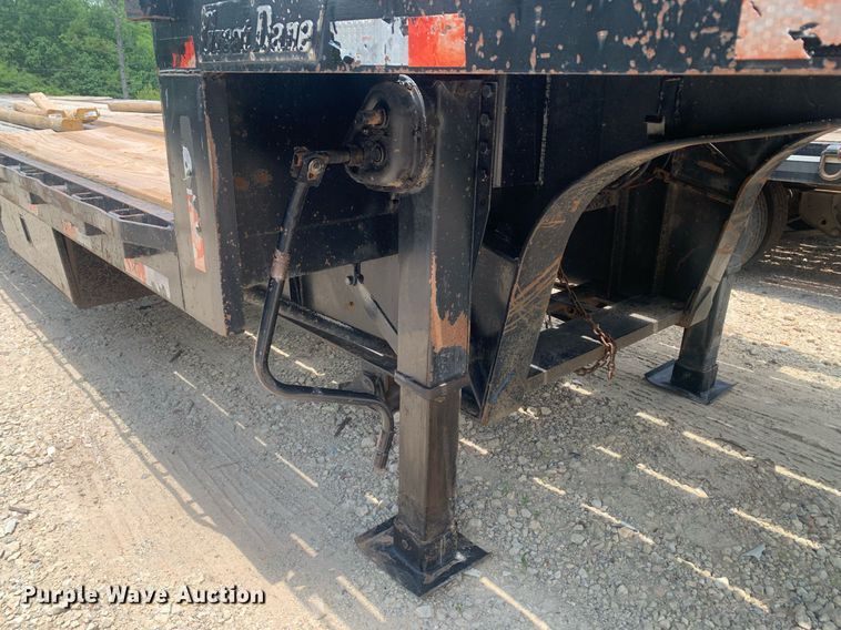 image for item LH9748 1990 Great Dane GPDWSAR-248  drop deck equipment trailer