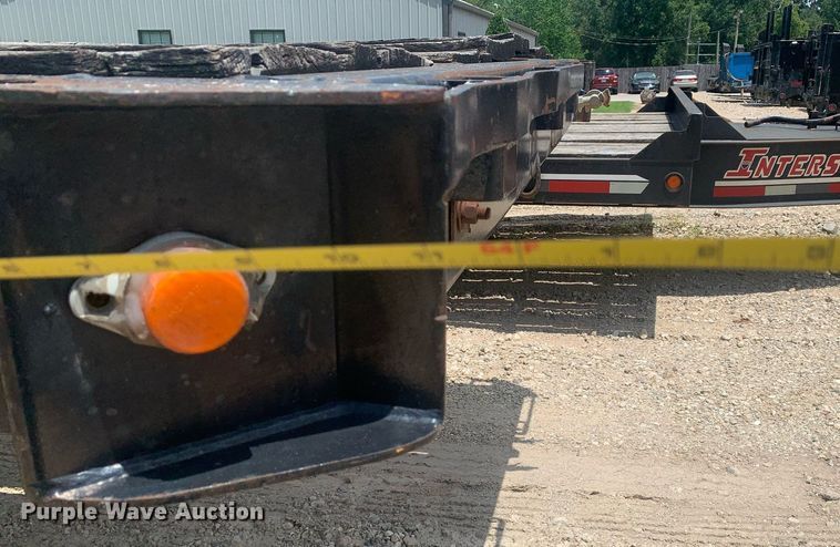 image for item LH9748 1990 Great Dane GPDWSAR-248  drop deck equipment trailer