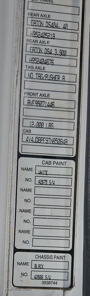 image for item LM9053 1996 Volvo WG  rollback truck