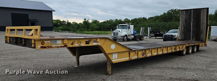 image for item LM9054 1996 Load King  drop deck equipment trailer