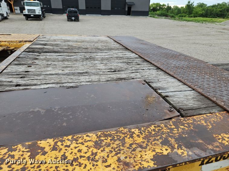 image for item LM9054 1996 Load King  drop deck equipment trailer