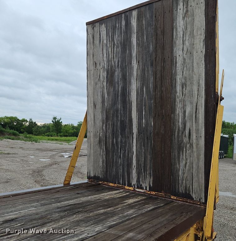 image for item LM9054 1996 Load King  drop deck equipment trailer