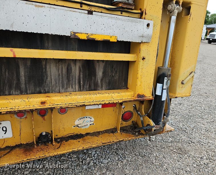 image for item LM9054 1996 Load King  drop deck equipment trailer