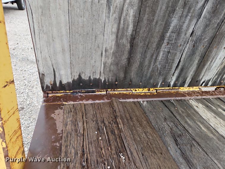 image for item LM9054 1996 Load King  drop deck equipment trailer