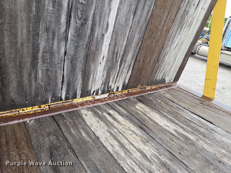 image for item LM9054 1996 Load King  drop deck equipment trailer