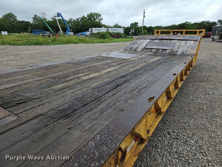 image for item LM9054 1996 Load King  drop deck equipment trailer