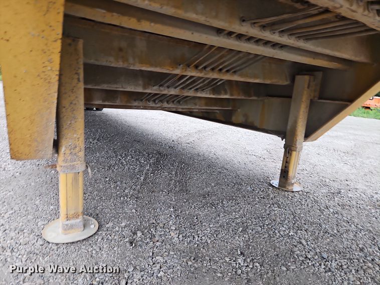 image for item LM9054 1996 Load King  drop deck equipment trailer